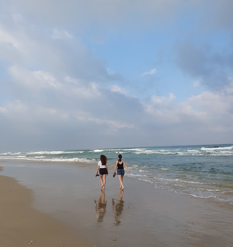 חוף בית ינאי - טיול משפחה - כנרת מטיילת